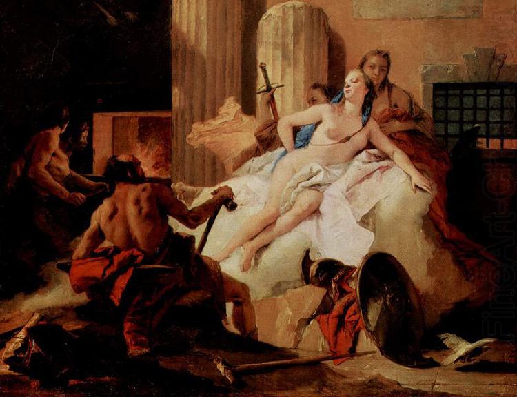 Giovanni Battista Tiepolo Venus und Vulcanus china oil painting image
